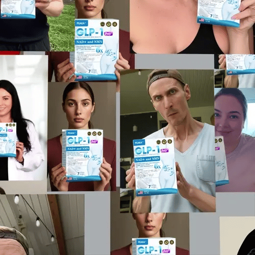 PEAKA® GLP-1 & NAD+ Slimming & health NANO MICRONEEDLE PATCH