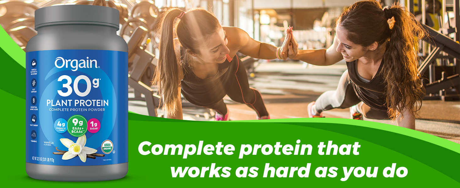 Complete protein that works as hard as you do