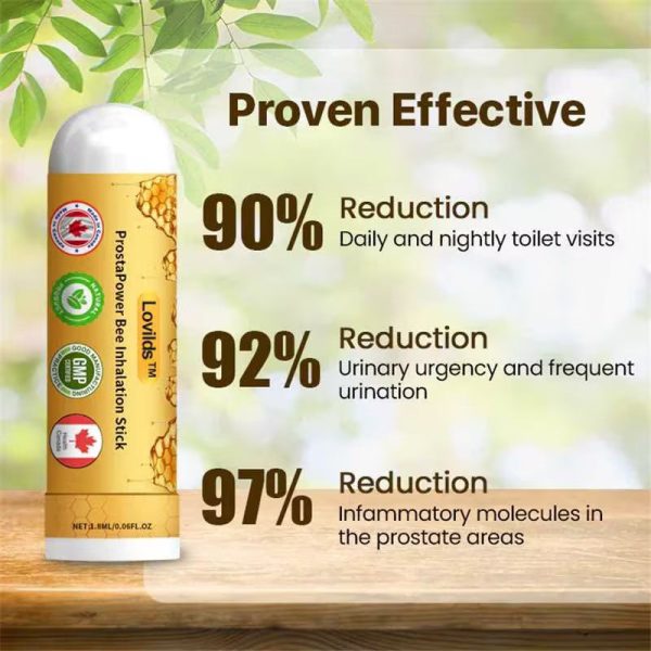 🌹 Valentine's Day Sale 💝free shipping worldwide 💝 Last Day Discount: 87% OFF 🌟LOVILDS ProstaPower Bee Inhalation Stick🍀(Fast-acting and long-lasting)