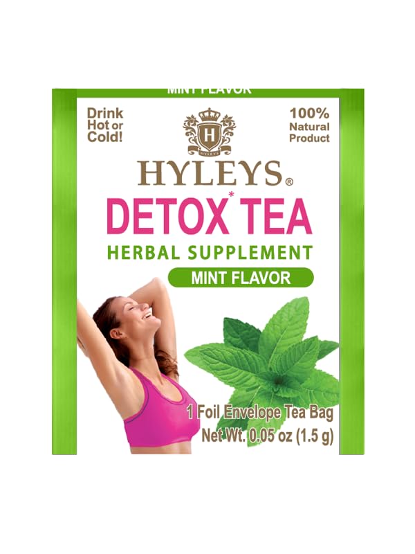 HYLEYS 14 Day Weight Loss Tea - 42 Tea Bags with Garcinia Cambogia | Senna & Natural Flavors | Improves Digestion | Matcha Green Tea | Supports Weight Loss