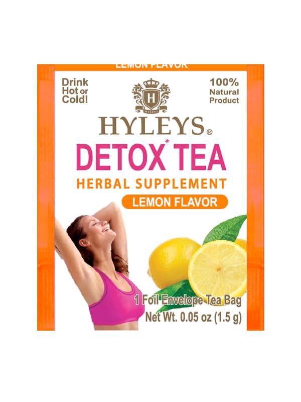 HYLEYS 14 Day Weight Loss Tea - 42 Tea Bags with Garcinia Cambogia | Senna & Natural Flavors | Improves Digestion | Matcha Green Tea | Supports Weight Loss