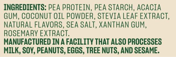 51ujb7L1CGL._AC_SL1000_ Vega Original Essential Protein - 25g Plant-Based Protein, Creamy Vanilla, 20 Servings, Vegan Non-GMO Drink Mix, Smoothie & Shake Ready, Gluten Free, Dairy Free, 32.5oz (Packaging May Vary)