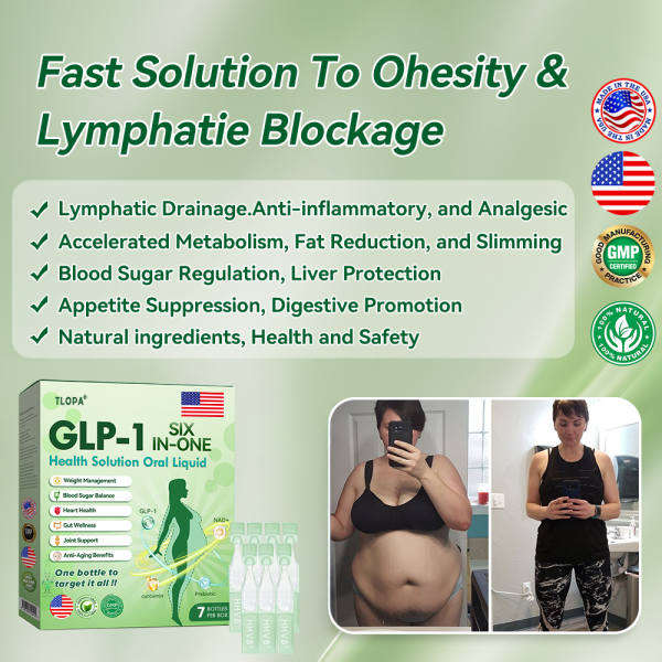 🇺🇸 Proudly Made for the USA | TLOPA® GLP-1 Oral Solution 🏅 Backed by Science | 6-in-1 Formula | Visible Results in 7 Days🍀🥇