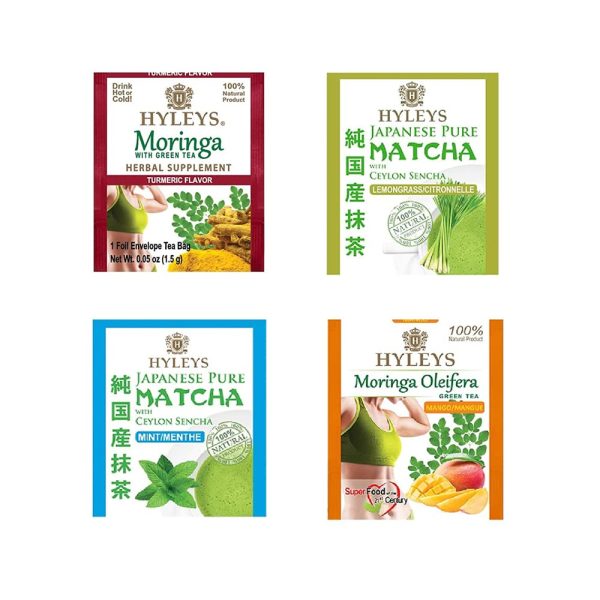 HYLEYS 14 Day Weight Loss Tea - 42 Tea Bags with Garcinia Cambogia | Senna & Natural Flavors | Improves Digestion | Matcha Green Tea | Supports Weight Loss