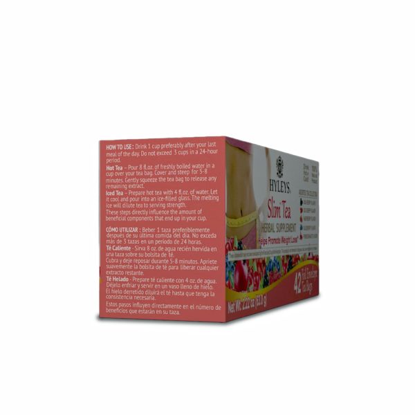 Hyleys Slim Tea 5 Flavor Assortment - Weight Loss Herbal Supplement Cleanse and Detox - 25 Tea Bags (1 Pack)