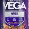 7158U7kkK8L._AC_SL1500_ Vega Original Essential Protein - 25g Plant-Based Protein, Creamy Vanilla, 20 Servings, Vegan Non-GMO Drink Mix, Smoothie & Shake Ready, Gluten Free, Dairy Free, 32.5oz (Packaging May Vary)