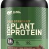 Optimum Nutrition Gold Standard 100% Plant Based Protein Powder, Gluten Free, Vegan Protein for Muscle Support and Recovery with Amino Acids - Creamy Vanilla, 20 Servings (Packaging May Vary)