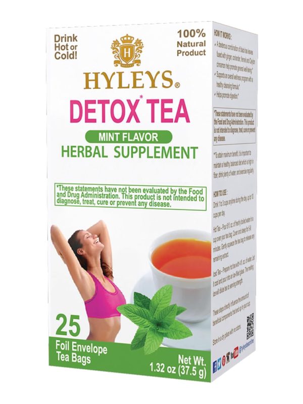 HYLEYS 14 Day Weight Loss Tea - 42 Tea Bags with Garcinia Cambogia | Senna & Natural Flavors | Improves Digestion | Matcha Green Tea | Supports Weight Loss