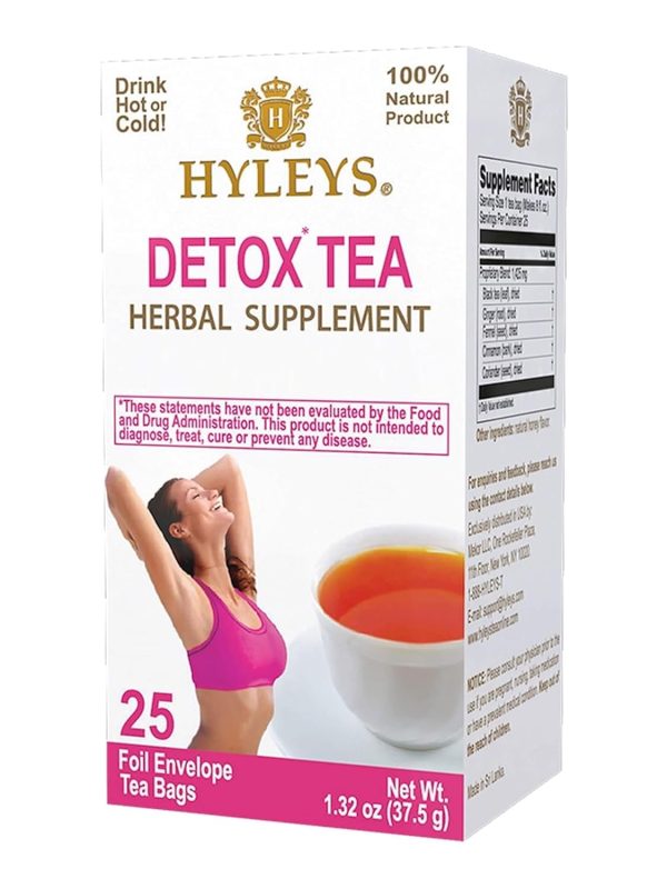 HYLEYS 14 Day Weight Loss Tea - 42 Tea Bags with Garcinia Cambogia | Senna & Natural Flavors | Improves Digestion | Matcha Green Tea | Supports Weight Loss