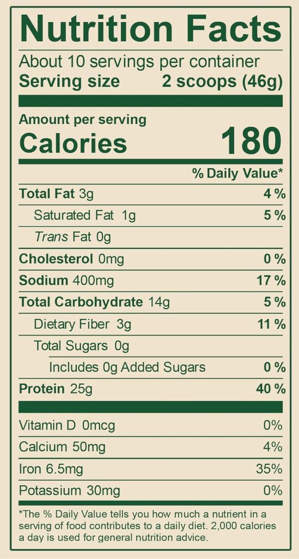 71fN4iKGWTL._AC_SL1500_ Vega Original Essential Protein - 25g Plant-Based Protein, Creamy Vanilla, 20 Servings, Vegan Non-GMO Drink Mix, Smoothie & Shake Ready, Gluten Free, Dairy Free, 32.5oz (Packaging May Vary)