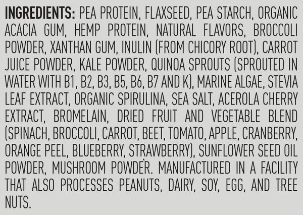 71jjwWSvTRL._AC_SL1000_ Vega Original Essential Protein - 25g Plant-Based Protein, Creamy Vanilla, 20 Servings, Vegan Non-GMO Drink Mix, Smoothie & Shake Ready, Gluten Free, Dairy Free, 32.5oz (Packaging May Vary)