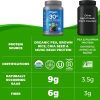 Orgain Organic 30g Vegan Protein Powder, Vanilla, 9g EAAs + BCAAs, Plant Protein, 4g Prebiotic + Fiber, 1g Sugar, Pre-Workout, Muscle Support Recovery - 2.01lb