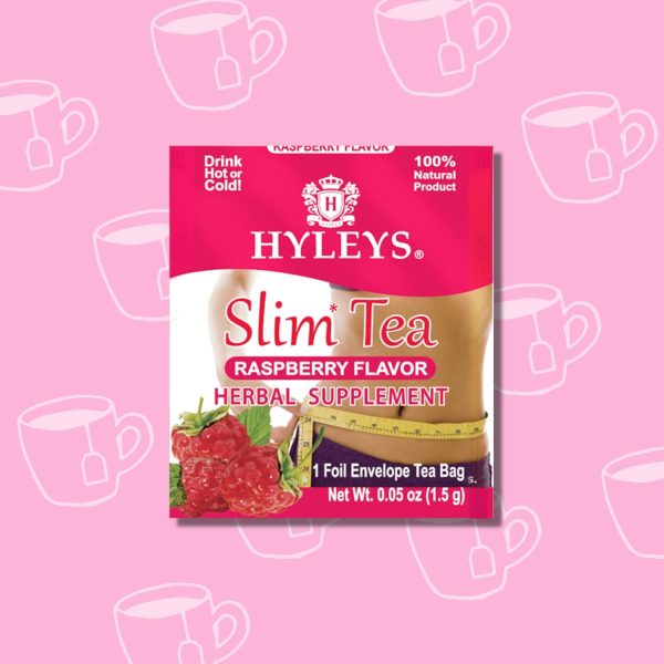 Hyleys Slim Tea 5 Flavor Assortment - Weight Loss Herbal Supplement Cleanse and Detox - 25 Tea Bags (1 Pack)