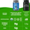 Orgain Organic 30g Vegan Protein Powder, Vanilla, 9g EAAs + BCAAs, Plant Protein, 4g Prebiotic + Fiber, 1g Sugar, Pre-Workout, Muscle Support Recovery - 2.01lb