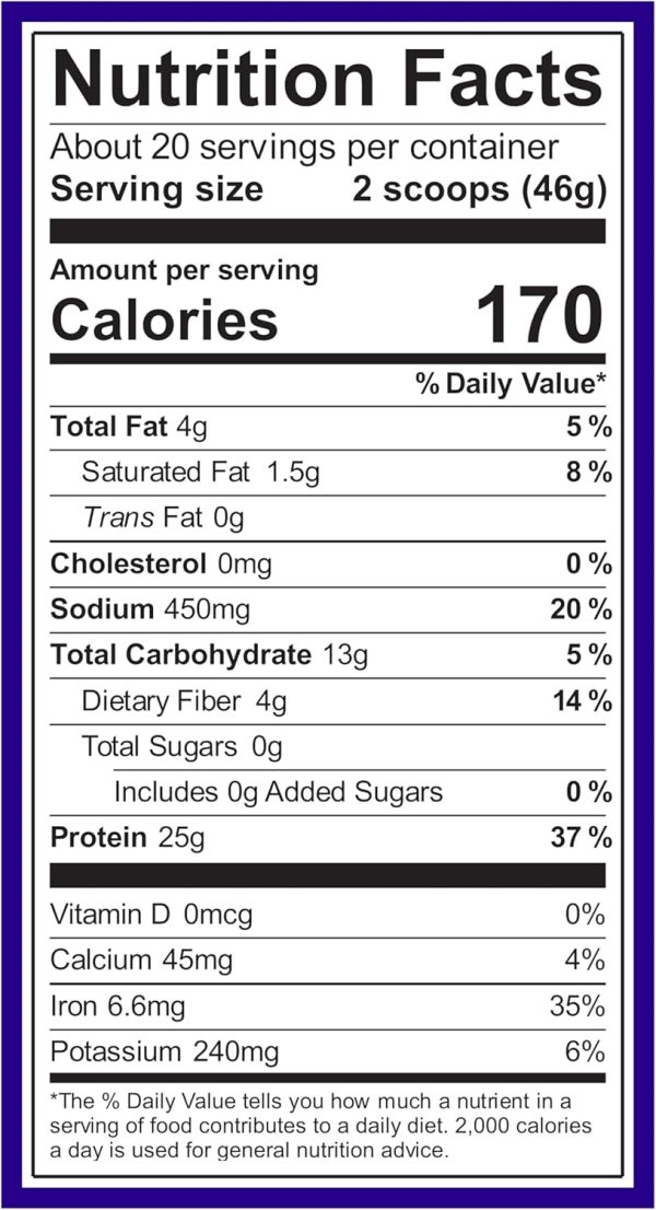 71r2We0GhbL._AC_SL1500_ Vega Original Essential Protein - 25g Plant-Based Protein, Creamy Vanilla, 20 Servings, Vegan Non-GMO Drink Mix, Smoothie & Shake Ready, Gluten Free, Dairy Free, 32.5oz (Packaging May Vary)