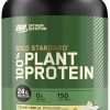 Optimum Nutrition Gold Standard 100% Plant Based Protein Powder, Gluten Free, Vegan Protein for Muscle Support and Recovery with Amino Acids - Creamy Vanilla, 20 Servings (Packaging May Vary)