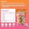 Skinny Boost Detox Tea Kit- 2 PACK –1 Daytime (28 Bags) + 1 Evening -(14 Bags) – Herbal Detox for Weight, Metabolism, Energy, Bloating & Colon Cleanse – Green Tea, Vegan, Keto, Non-GMO, Sugar-Free