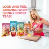 Skinny Boost Detox Tea Kit- 2 PACK –1 Daytime (28 Bags) + 1 Evening -(14 Bags) – Herbal Detox for Weight, Metabolism, Energy, Bloating & Colon Cleanse – Green Tea, Vegan, Keto, Non-GMO, Sugar-Free