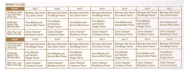 HYLEYS 14 Day Weight Loss Tea - 42 Tea Bags with Garcinia Cambogia | Senna & Natural Flavors | Improves Digestion | Matcha Green Tea | Supports Weight Loss