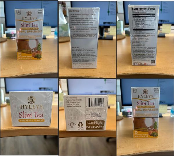 Hyleys Slim Tea 5 Flavor Assortment - Weight Loss Herbal Supplement Cleanse and Detox - 25 Tea Bags (1 Pack)