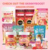 Skinny Boost Detox Tea Kit- 2 PACK –1 Daytime (28 Bags) + 1 Evening -(14 Bags) – Herbal Detox for Weight, Metabolism, Energy, Bloating & Colon Cleanse – Green Tea, Vegan, Keto, Non-GMO, Sugar-Free