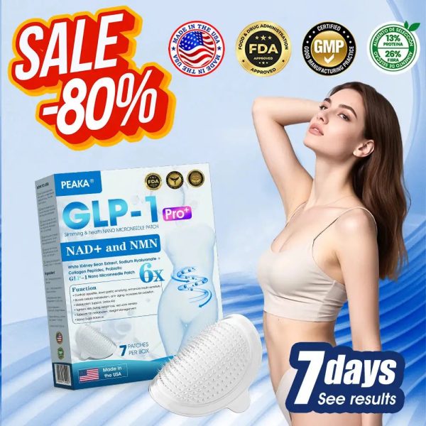 PEAKA® GLP-1 & NAD+ Slimming & health NANO MICRONEEDLE PATCH