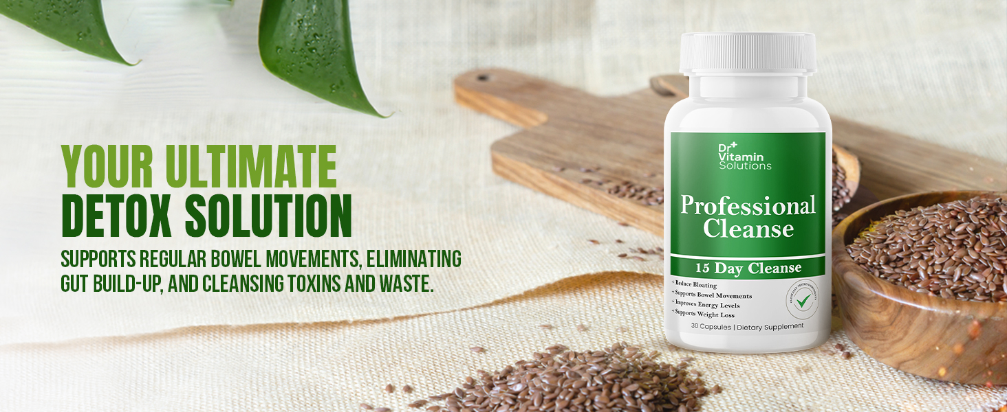 constipation relief colon cleanser detox pills daily intestine cleansing reset digestive