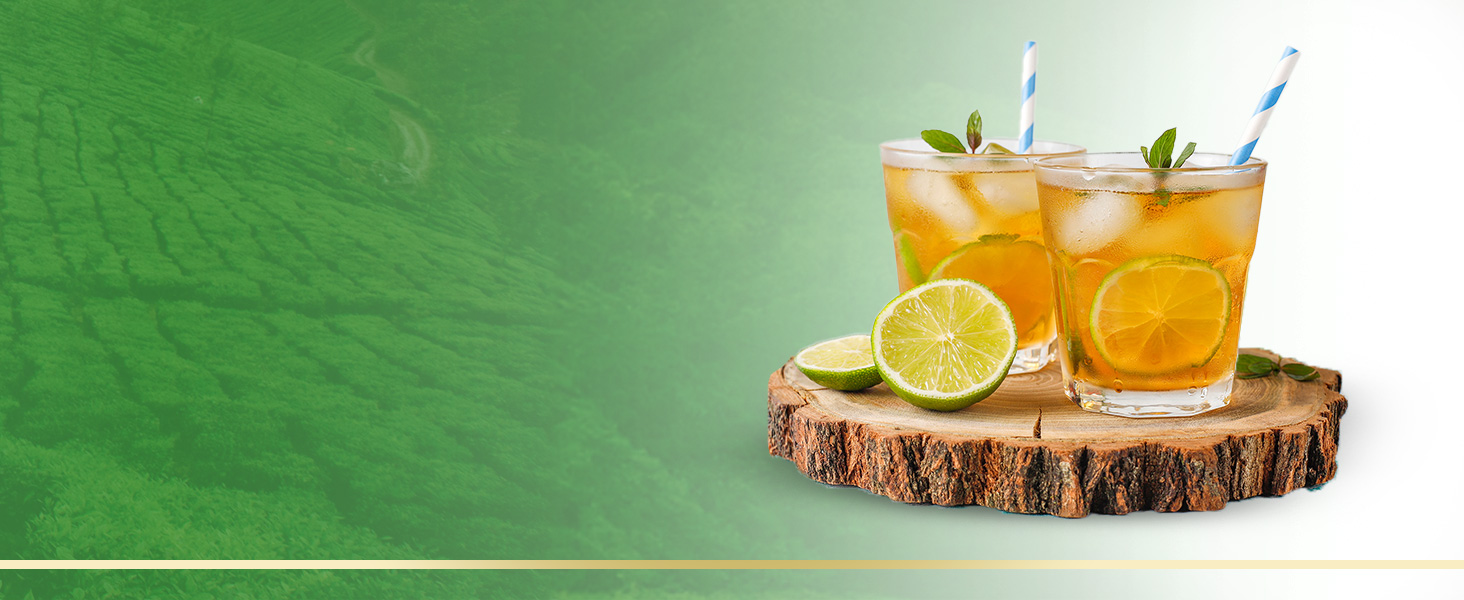 Add to the deliciousness of the tea by making an iced tea with a squeeze of lemon or lime.